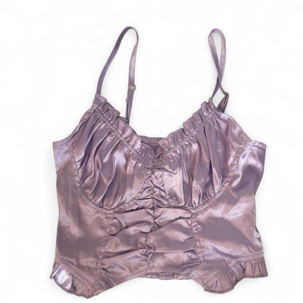 Princess Polly Lilac Satin Chemise